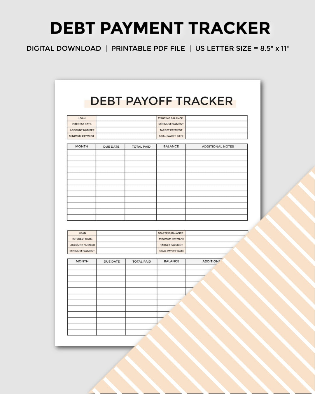 Debt Payoff Tracker